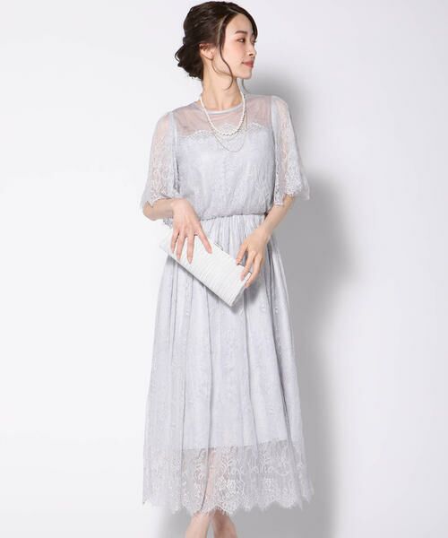 セール Web別注カラーあり レース使いワンピース ワンピース Ketty ケティ ファッション通販 タカシマヤファッションスクエア