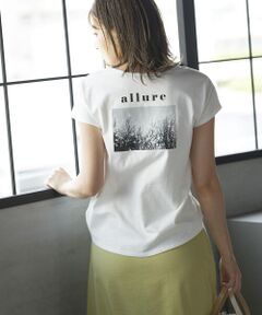 バックフォトプリント半袖Tシャツ ≪洗濯機で洗える≫