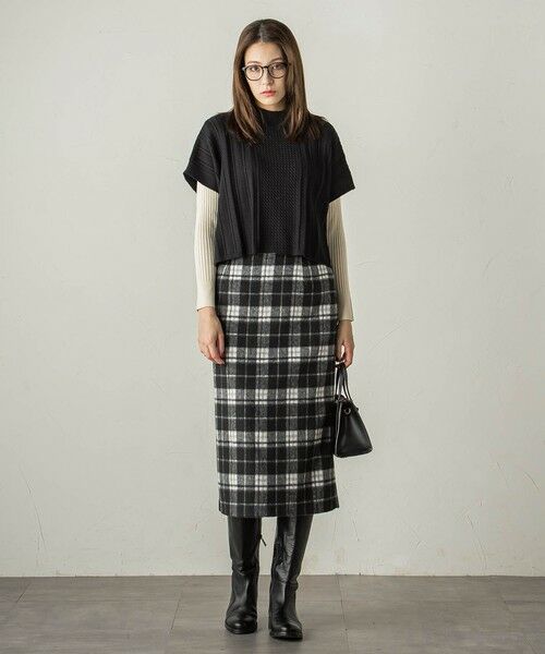 ketty / ケティ ロング・マキシ丈ワンピース | ケーブルニットアップ≪手洗い可能≫ | 詳細8