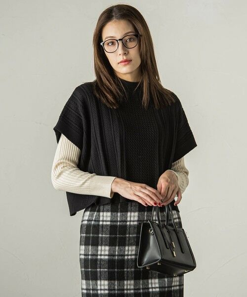 ketty / ケティ ロング・マキシ丈ワンピース | ケーブルニットアップ≪手洗い可能≫ | 詳細12