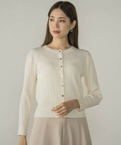 ketty / ケティ カーディガン・ボレロ | しっとりシアバター加工ミニケーブルカーディガン≪手洗い可能≫