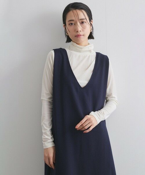 ketty / ケティ カットソー | ニュアンスベロアハイネックカットソー≪手洗い可能≫ | 詳細3