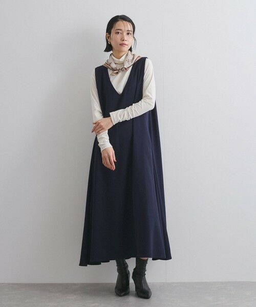 ketty / ケティ カットソー | ニュアンスベロアハイネックカットソー≪手洗い可能≫ | 詳細5