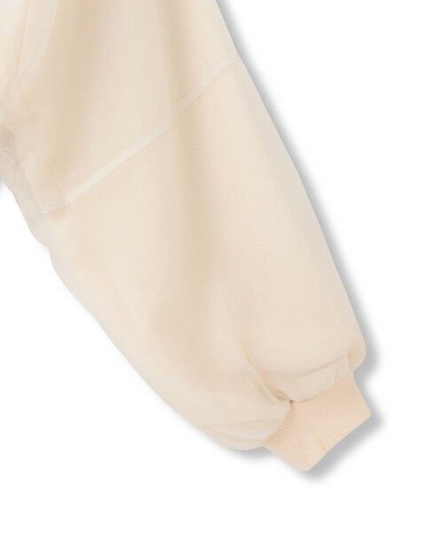 ketty / ケティ カットソー | シアーレイヤードスウェットプルオーバー≪手洗い可能≫ | 詳細17