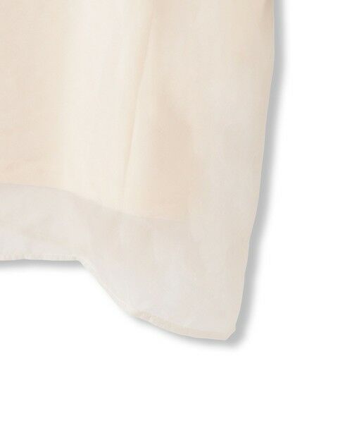 ketty / ケティ カットソー | シアーレイヤードスウェットプルオーバー≪手洗い可能≫ | 詳細18