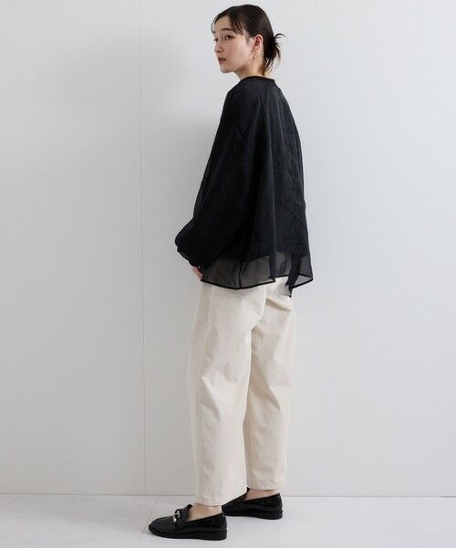 ketty / ケティ カットソー | シアーレイヤードスウェットプルオーバー≪手洗い可能≫ | 詳細22