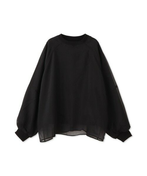 ketty / ケティ カットソー | シアーレイヤードスウェットプルオーバー≪手洗い可能≫ | 詳細26