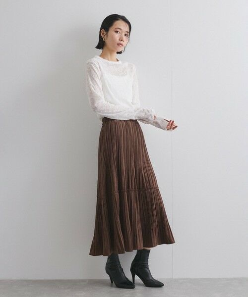 ketty / ケティ カットソー | シアージャカードプルオーバー ≪手洗い可能≫ | 詳細5