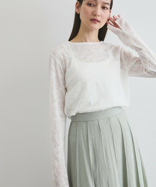 ketty / ケティ カットソー | シアージャカードプルオーバー ≪手洗い可能≫ | 詳細13