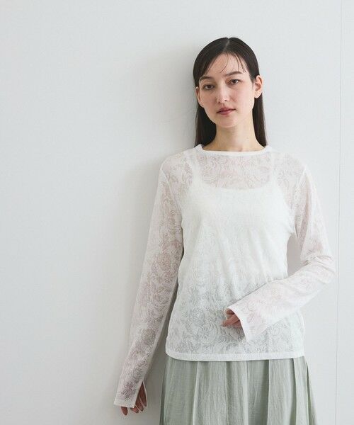 ketty / ケティ カットソー | シアージャカードプルオーバー ≪手洗い可能≫ | 詳細14