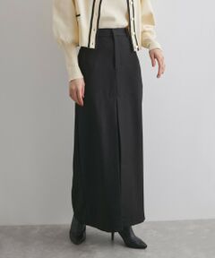 ketty / ケティ ミニ・ひざ丈スカート | ヘザーエステルツイルタックスカート≪手洗い可能≫