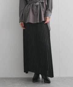 ケティ　スカート シアーリネンライクプリーツスカート≪セットアップ対応/手洗い