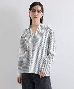 ケティ ketty キーネックポンチトップス≪洗濯機で洗える≫ （ブラック） ケティ ketty キーネックポンチトップス≪洗濯機で洗える