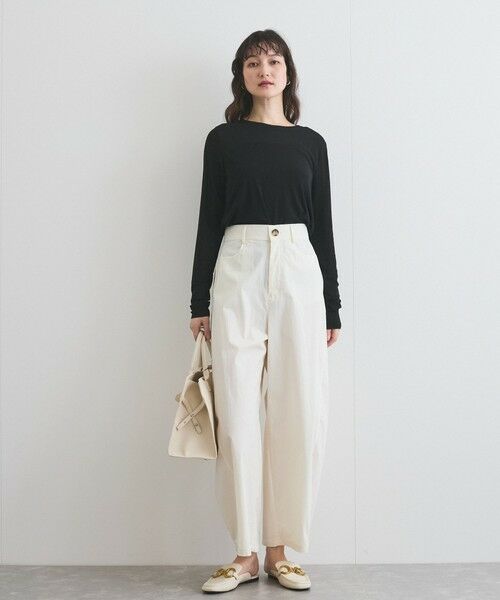 ketty / ケティ その他パンツ | 【新色追加】ストレッチクロスカーブパンツ≪手洗い可能≫ | 詳細1