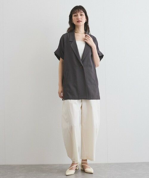 ketty / ケティ その他パンツ | 【新色追加】ストレッチクロスカーブパンツ≪手洗い可能≫ | 詳細2