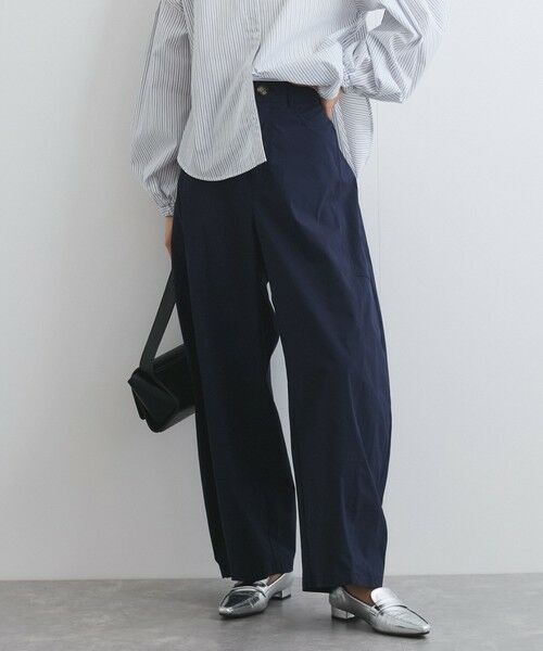 ketty/ケティ 【新色追加】ストレッチクロスカーブパンツ≪手洗い可能≫ ネイビー M ketty/ケティ 【新色追加】ストレッチクロスカーブパンツ≪手洗い可能≫ ネイビー M