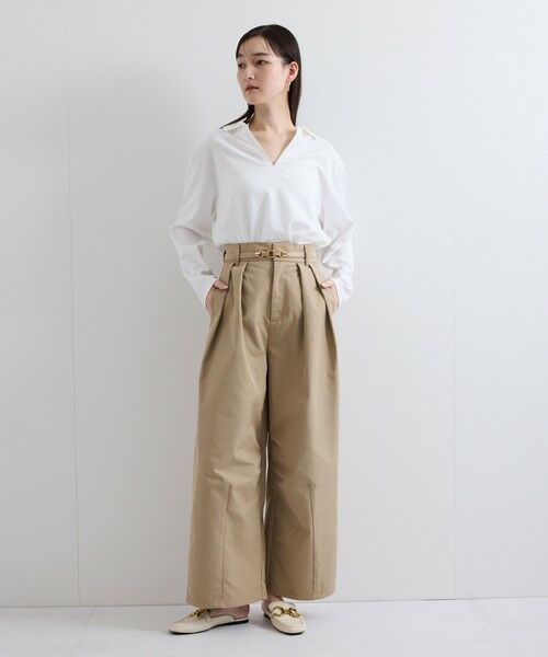 ketty / ケティ その他パンツ | ツイルタックカーブパンツ≪手洗い可能≫ | 詳細12