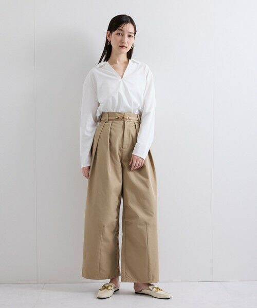 ketty / ケティ その他パンツ | ツイルタックカーブパンツ≪手洗い可能≫ | 詳細7