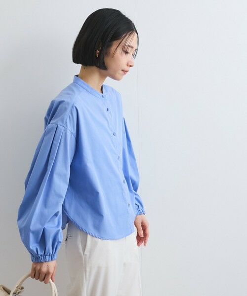 ketty / ケティ シャツ・ブラウス | バンドカラーシャツ≪洗濯機で洗える≫ | 詳細5