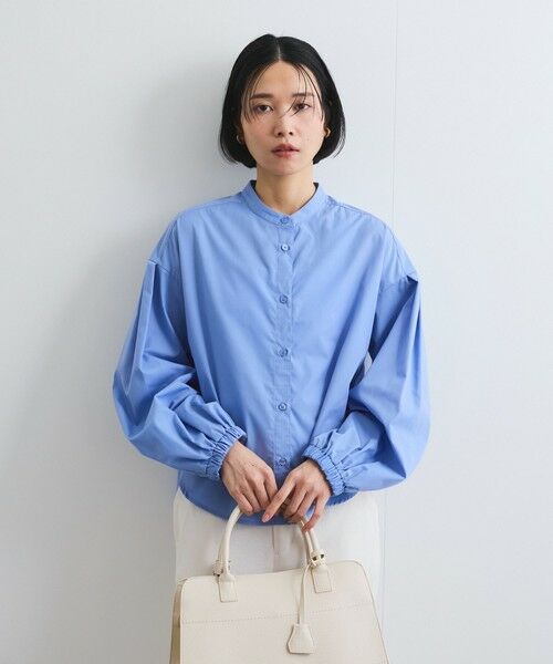 ketty / ケティ シャツ・ブラウス | バンドカラーシャツ≪洗濯機で洗える≫ | 詳細6