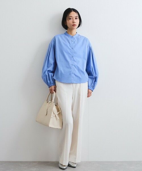 ketty / ケティ シャツ・ブラウス | バンドカラーシャツ≪洗濯機で洗える≫ | 詳細7