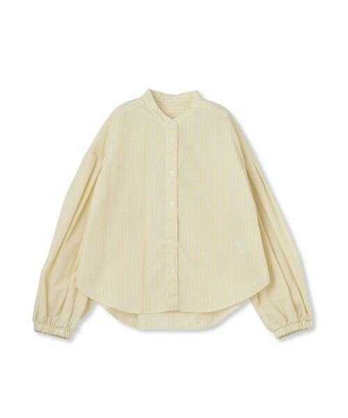 ketty / ケティ シャツ・ブラウス | バンドカラーラメストライプシャツ≪洗濯機で洗える≫ | 詳細14