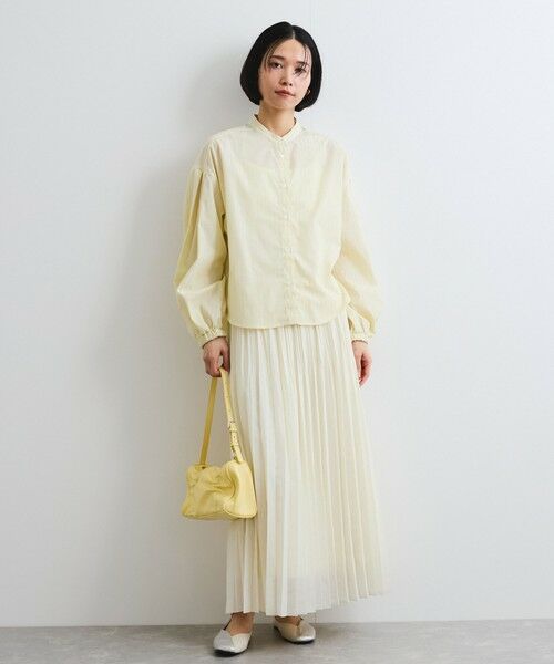 ketty / ケティ シャツ・ブラウス | バンドカラーラメストライプシャツ≪洗濯機で洗える≫ | 詳細10