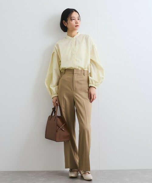 ketty / ケティ シャツ・ブラウス | バンドカラーラメストライプシャツ≪洗濯機で洗える≫ | 詳細12