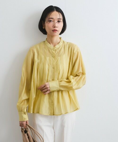 ketty / ケティ シャツ・ブラウス | ブライトシアータックブラウス≪手洗い可能≫ | 詳細1