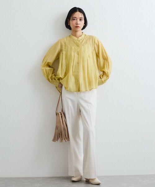 ketty / ケティ シャツ・ブラウス | ブライトシアータックブラウス≪手洗い可能≫ | 詳細4