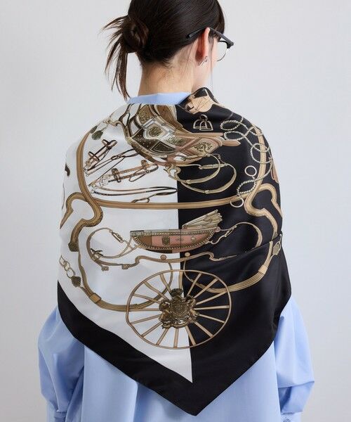 ketty / ケティ マフラー・ショール・スヌード・ストール | ヴィンテージモチーフスカーフ | 詳細2