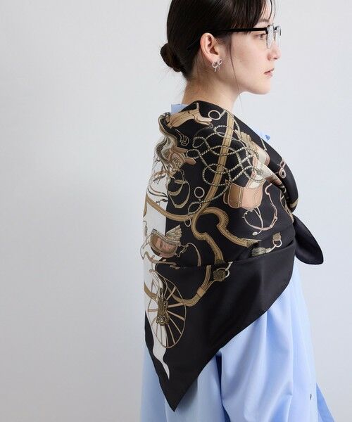 ketty / ケティ マフラー・ショール・スヌード・ストール | ヴィンテージモチーフスカーフ | 詳細3