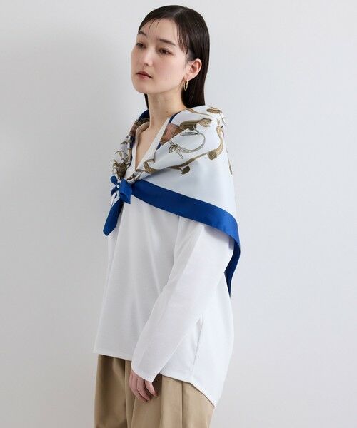 ketty / ケティ マフラー・ショール・スヌード・ストール | ヴィンテージモチーフスカーフ | 詳細8