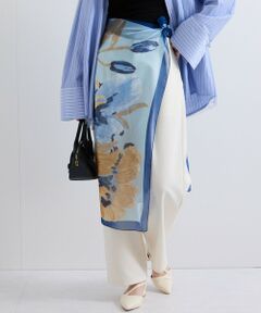 ketty / ケティ マフラー・ショール・スヌード・ストール | アソートモチーフパステルスカーフ