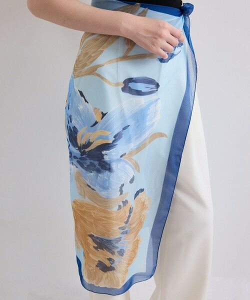 ketty / ケティ マフラー・ショール・スヌード・ストール | アソートモチーフパステルスカーフ | 詳細3