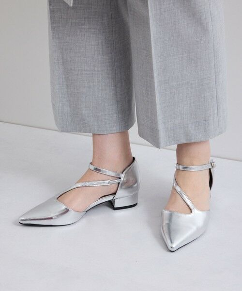 ketty/ケティ ストラップミュールサンダル シルバー系その他 M ketty/ケティ ストラップミュールサンダル シルバー系その他 M