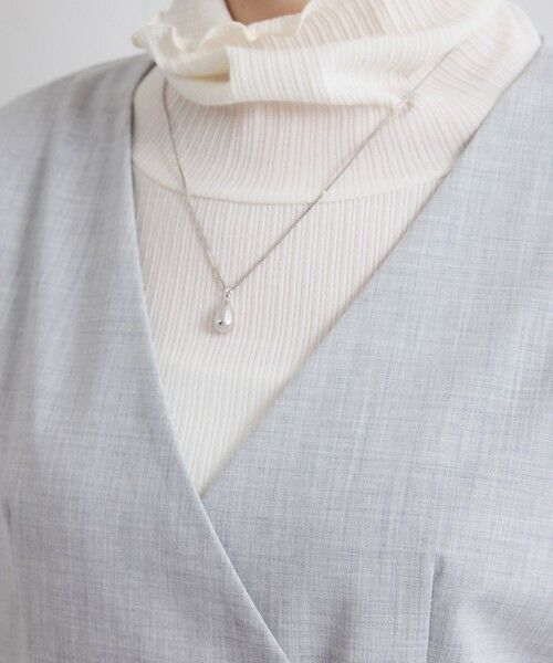 ketty/ケティ ドロップモチーフネックレス シルバー系その他 FREE ketty/ケティ ドロップモチーフネックレス シルバー系その他 FREE