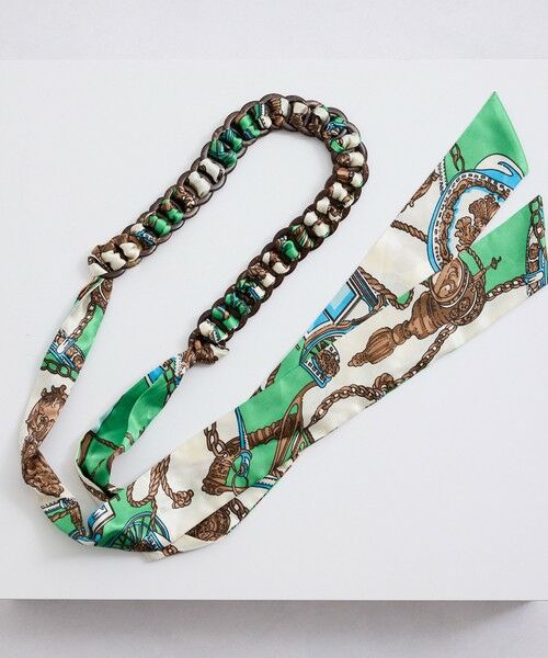 ketty / ケティ ベルト・サスペンダー | スカーフクロスデザインベルト | 詳細1