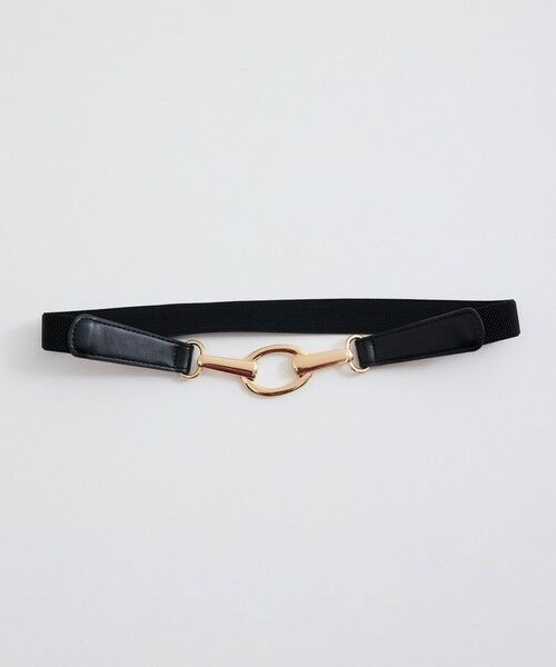 ketty/ケティ リングバックルデザインベルト ブラック FREE ketty/ケティ リングバックルデザインベルト ブラック FREE