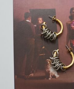 ketty / ケティ ピアス・イヤリング | クロスリングフープピアス