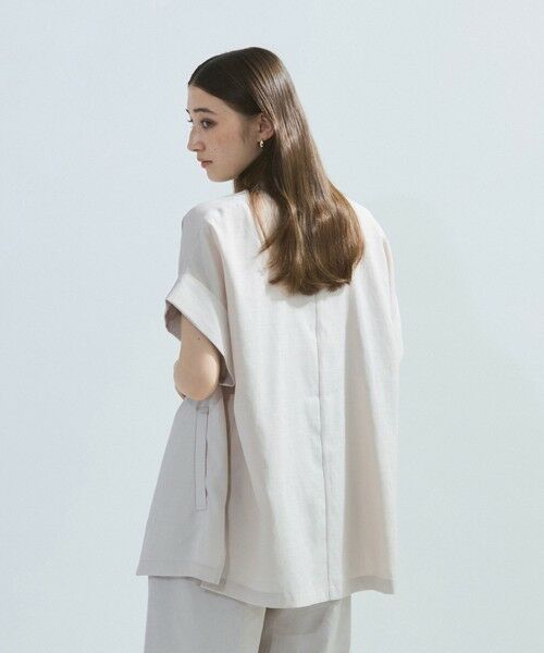 ketty / ケティ テーラードジャケット | リネンライクハーフテーラードジャケット≪手洗い可能≫ | 詳細6