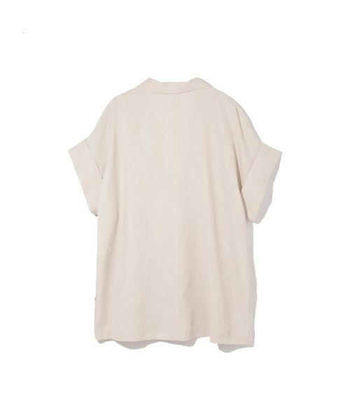 ketty / ケティ テーラードジャケット | リネンライクハーフテーラードジャケット≪手洗い可能≫ | 詳細8