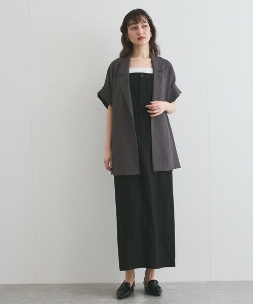 ketty / ケティ テーラードジャケット | リネンライクハーフテーラードジャケット≪手洗い可能≫ | 詳細26