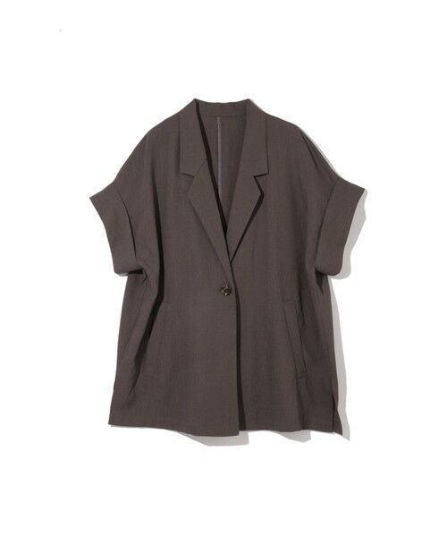 ketty / ケティ テーラードジャケット | リネンライクハーフテーラードジャケット≪手洗い可能≫ | 詳細27