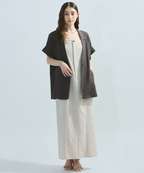ketty / ケティ テーラードジャケット | リネンライクハーフテーラードジャケット≪手洗い可能≫ | 詳細17