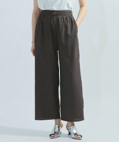 ketty / ケティ その他パンツ | リネンライクタックワイドパンツ≪手洗い可能≫