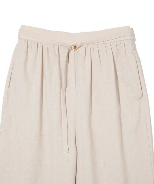 ketty / ケティ その他パンツ | リネンライクタックワイドパンツ≪手洗い可能≫ | 詳細7