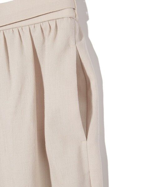 ketty / ケティ その他パンツ | リネンライクタックワイドパンツ≪手洗い可能≫ | 詳細9