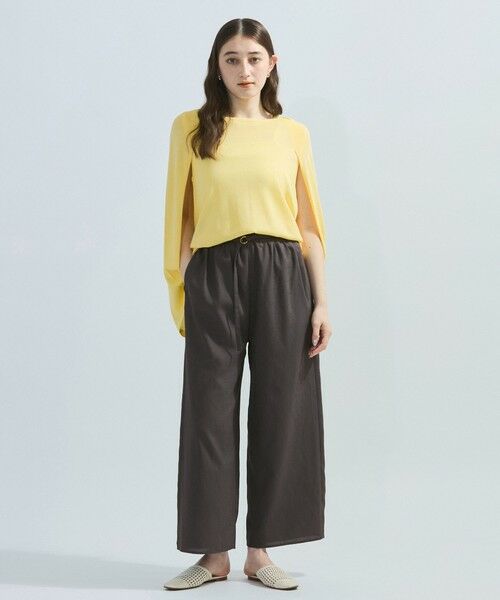 ketty / ケティ その他パンツ | リネンライクタックワイドパンツ≪手洗い可能≫ | 詳細17