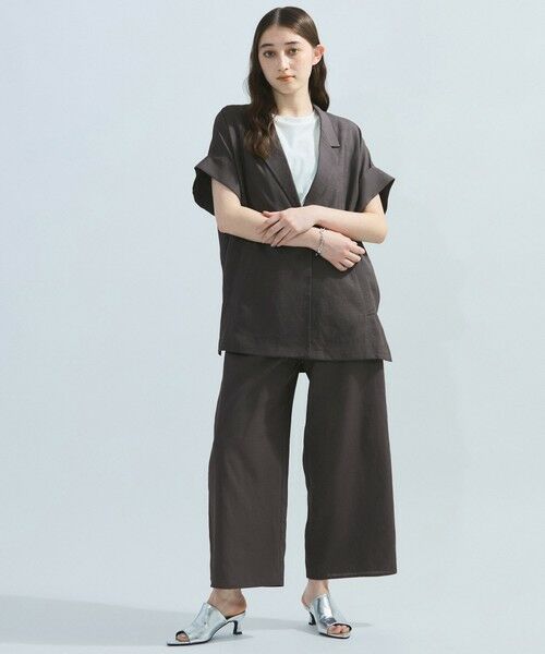 ketty / ケティ その他パンツ | リネンライクタックワイドパンツ≪手洗い可能≫ | 詳細16